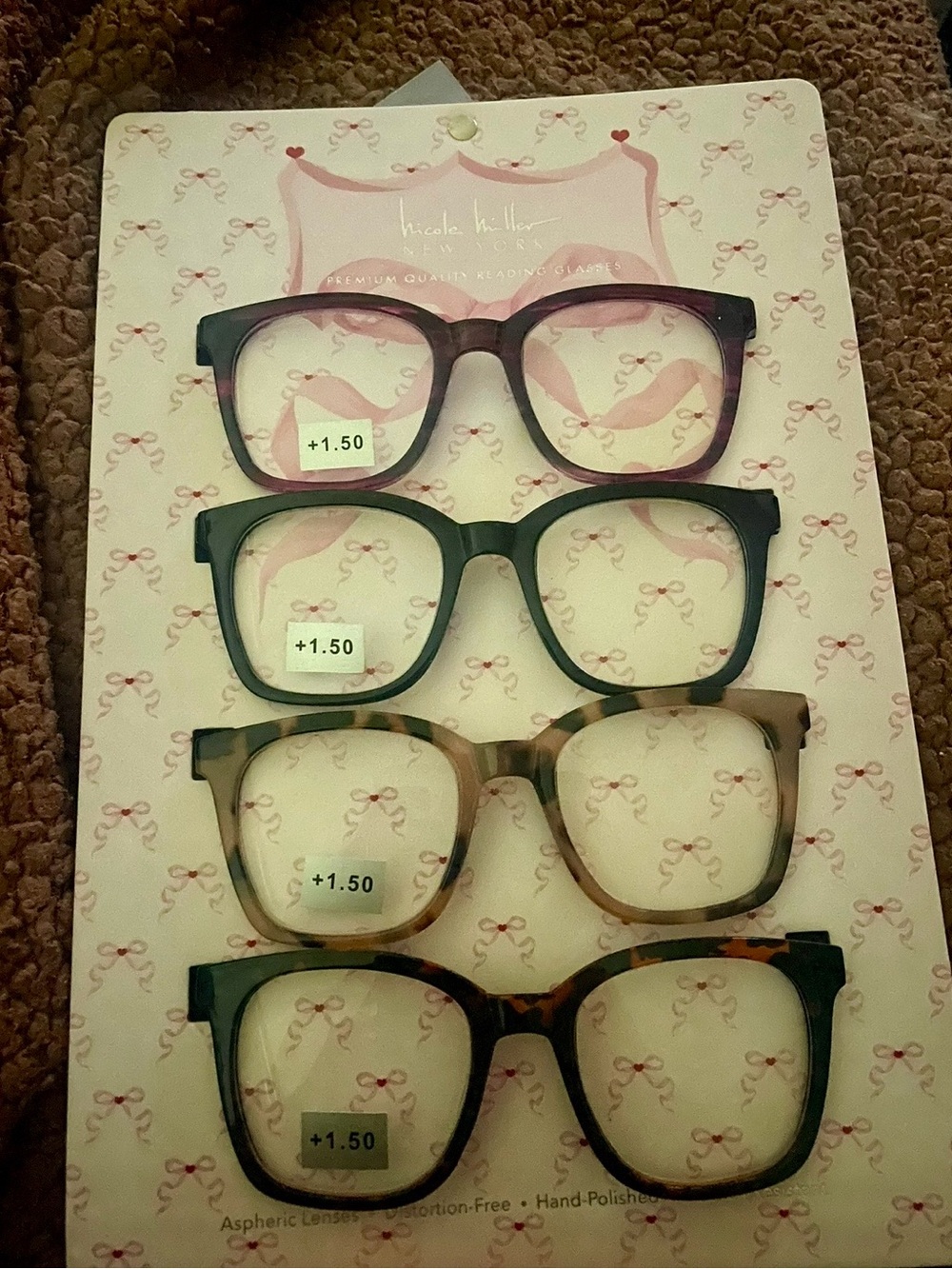 Nicole Miller Reading Glasses 1.50